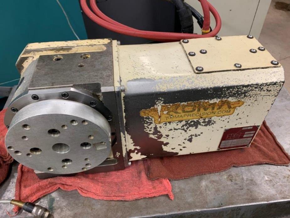 23 X, 16 Y, 18 Z, Matsuura MC-600VF, 1993, Yasnak i80, Rotary Table