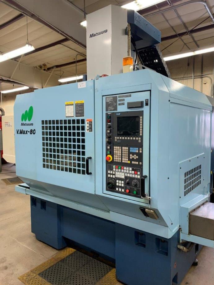 31 X, 26 Y, 19 Z, Matsuura VMAX-800, 2002, Rotary Table