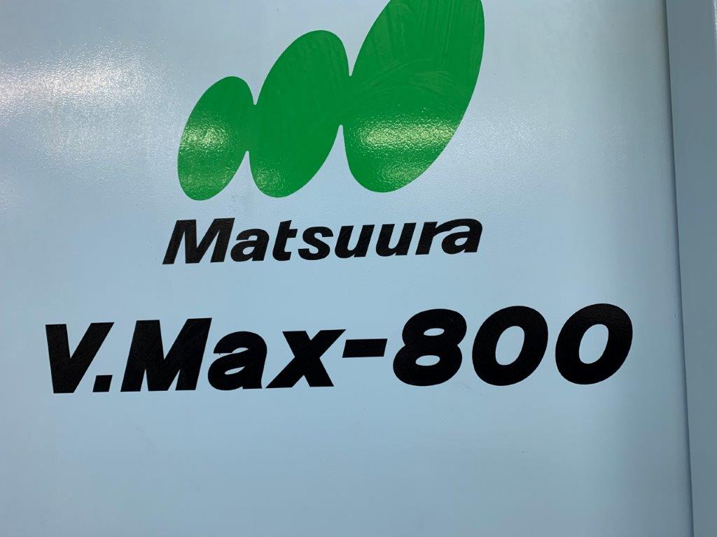 31 X, 26 Y, 19 Z, Matsuura VMAX-800, 2002, Rotary Table