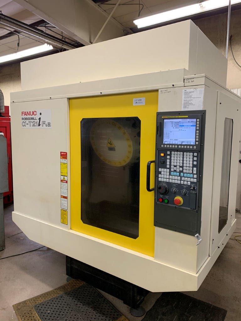 Fanuc Robodrill Alpha T21iF, Fanuc 31iA5, 2010, 10,000 RPM, BT-30