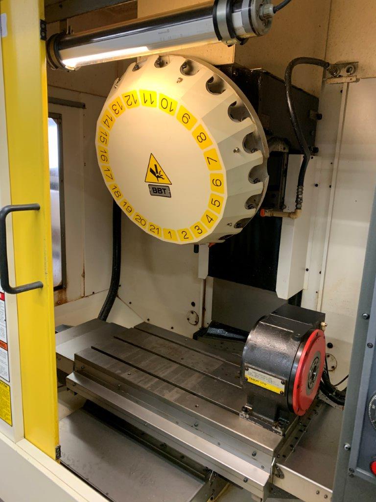 Fanuc Robodrill Alpha T21iF, Fanuc 31iA5, 2010, 10,000 RPM, BT-30