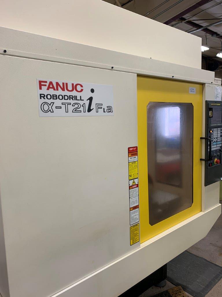 Fanuc Robodrill Alpha T21iF, Fanuc 31iA5, 2010, 10,000 RPM, BT-30