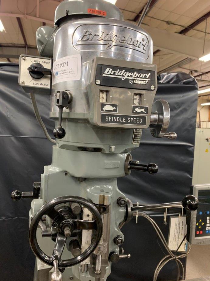 Bridgeport, Power Feeds, DRO, Variable Speed, Power Drawbar