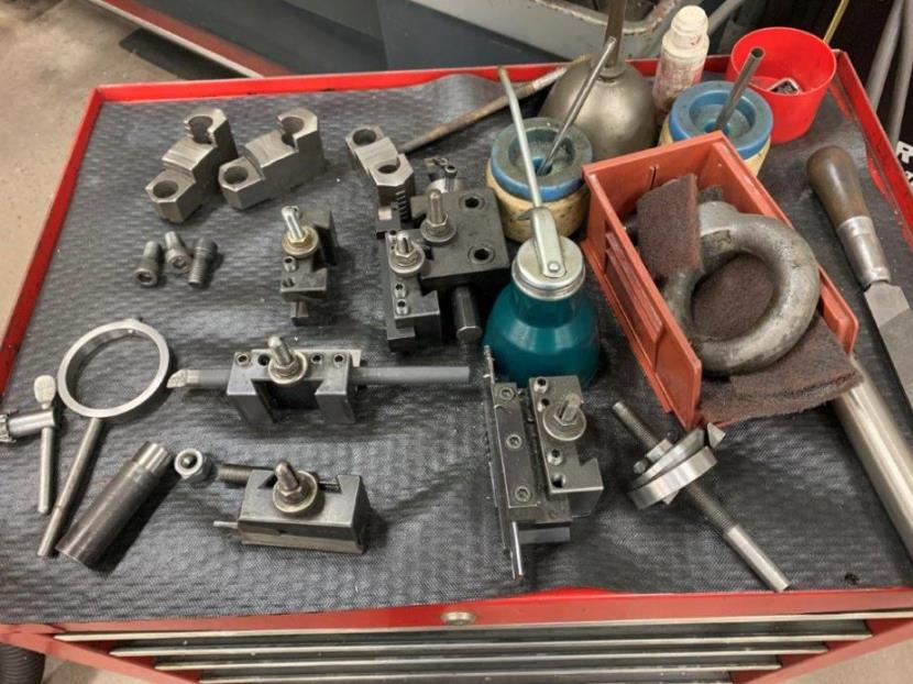 15 x 50 cc, Clausing Colchester, Tooling