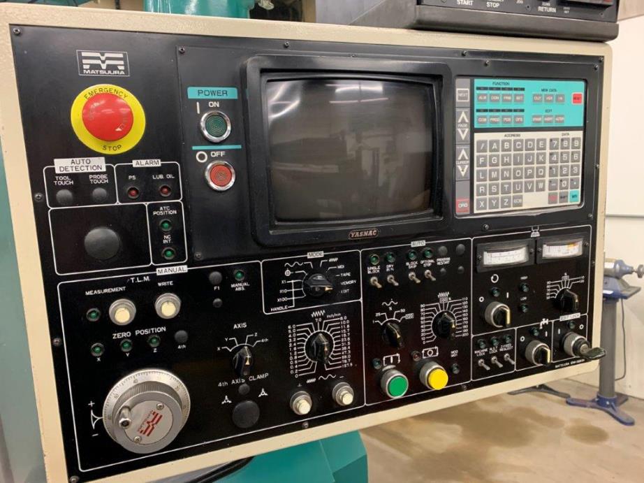30 X, 16 Y, 18 Z, MATSUURA MC-760VX, 1987, BT-40