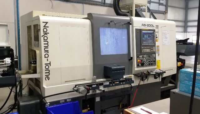 NAKAMURA TOME AS200LYS, FANUC, 10 Chk, 2 1/2 , 2017, Y-AXIS, SUB-SPINDLE, B/F
