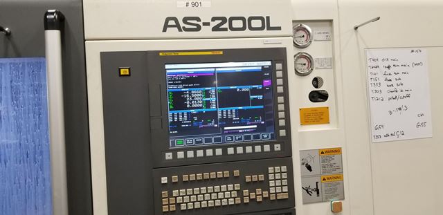 NAKAMURA TOME AS200LYS, FANUC, 10 Chk, 2 1/2 , 2017, Y-AXIS, SUB-SPINDLE, B/F