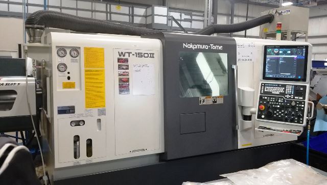 Nakamura Tome WT150II, NT Smart X, 2 , 2017, Live Tool, Sub-Spindle, Y-Axis