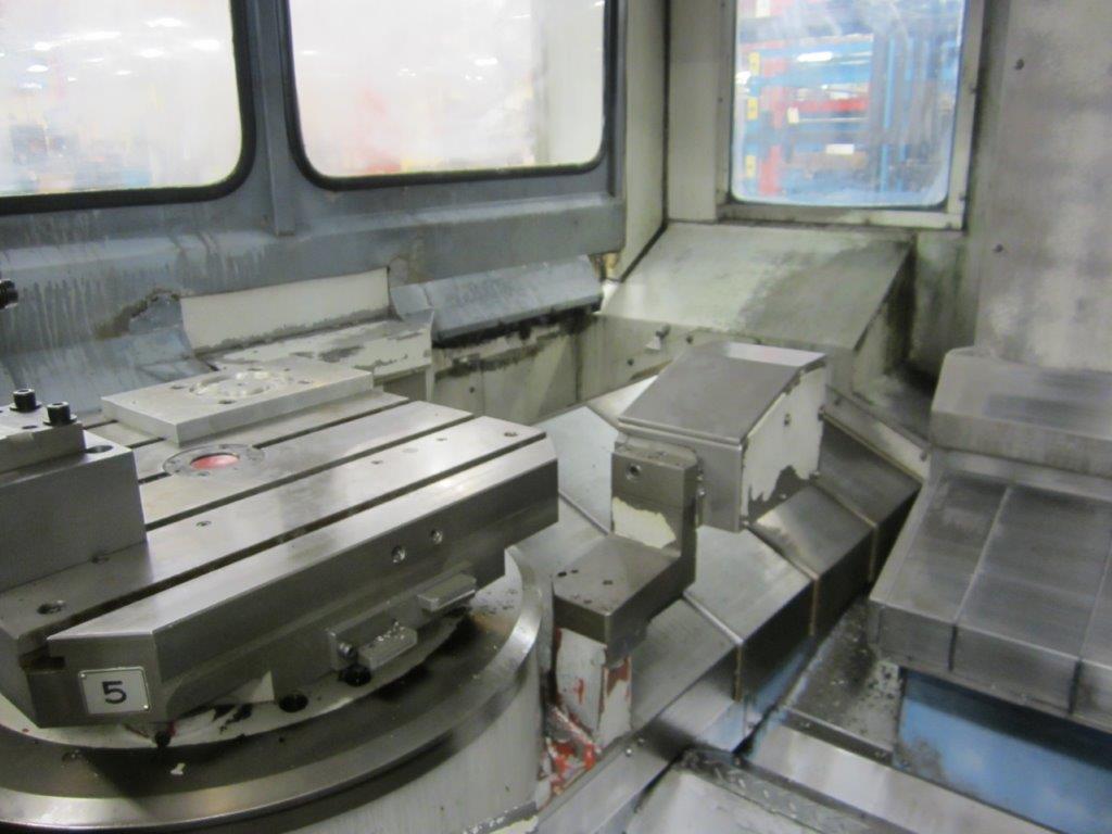 41 X, 31 Y, 31 Z, Mazak FH-680, 1997, 15K RPM, 6 Pallet Changer, 80 ATC