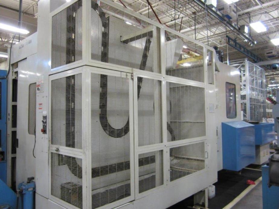 41 X, 31 Y, 31 Z, Mazak FH-680, 1997, 15K RPM, 6 Pallet Changer, 80 ATC