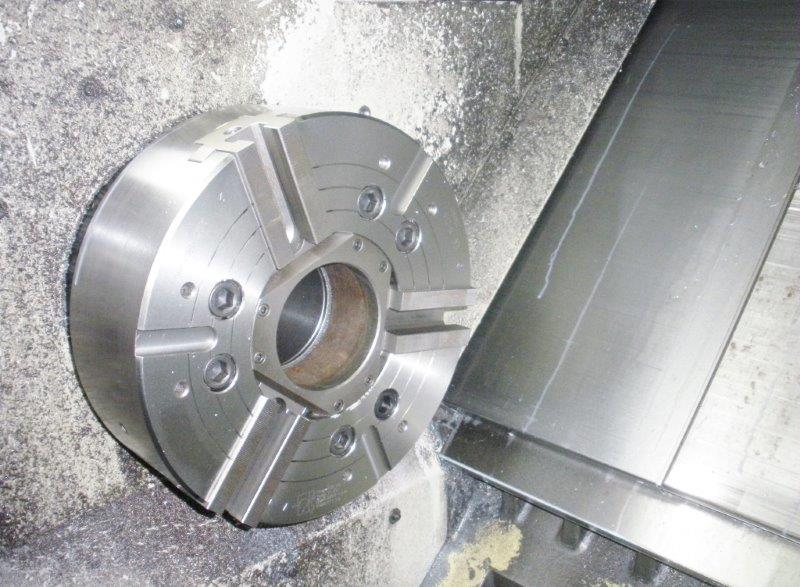 Femco HL-55S, Fanuc Oi-TD, 15 Chk, 4 1/2 , 2000, Programmable Tailstock, Conveyr