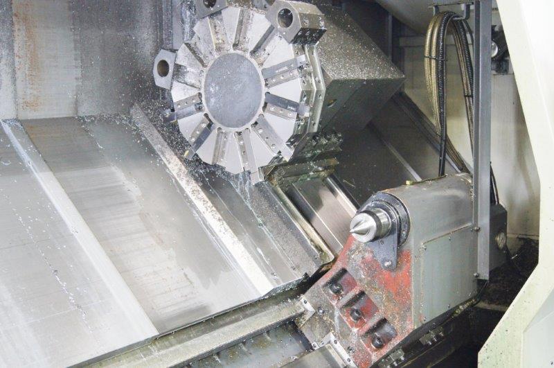 Femco HL-55S, Fanuc Oi-TD, 15 Chk, 4 1/2 , 2000, Programmable Tailstock, Conveyr