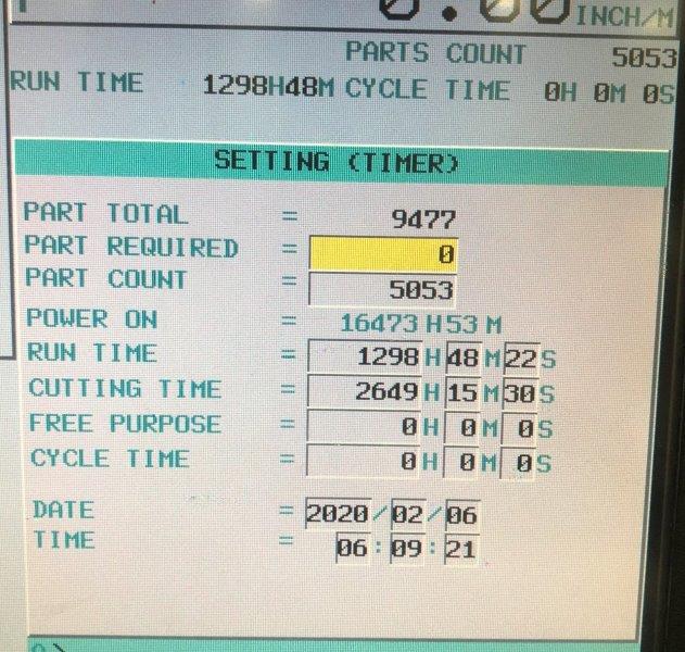Doosan Puma 3100XLY, 12 Chk, 4 , 2012, Fanuc, Tailstock, Presetter, Y & C Axis