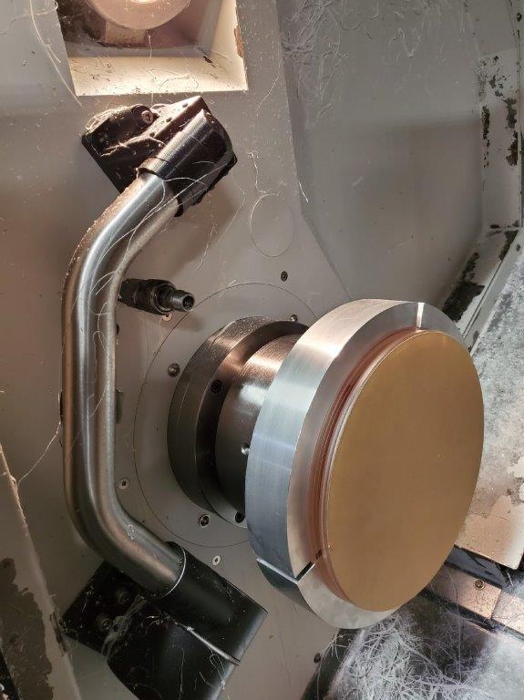 DOOSAN PUMA 2100SY, FANUC 31IA, 8 Chk, 2 1/2 , 2011, Y-Axis, Live Tool, Full C