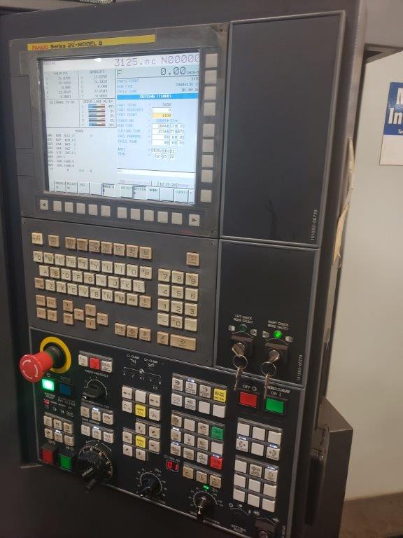 DOOSAN PUMA 2600SY, FANUC 31I-B, 10 Chk, 3 1/4 , 2015, Y-Axis, Live Tool, Sub