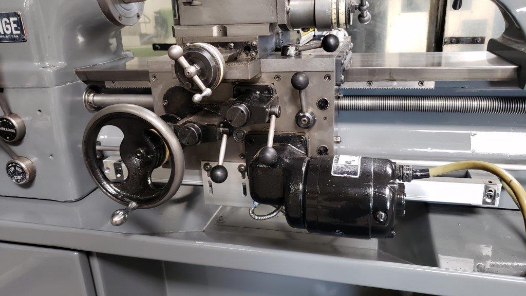 Hardinge HLV-H-EM, 1985, DRO, QC Toolpost, Drill Chuck, Follow Rest