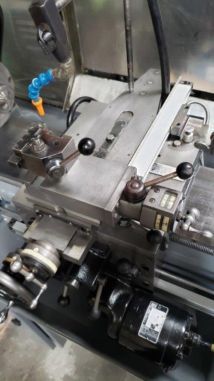 Hardinge HLV-H-EM, 1985, DRO, QC Toolpost, Drill Chuck, Follow Rest