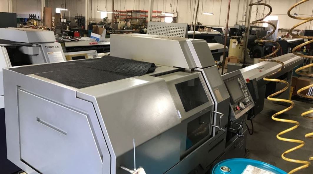 3/4 Citizen L20VIII (7M8), 2007, 10 Live, C-axis, sub spindle, Magazine Loader