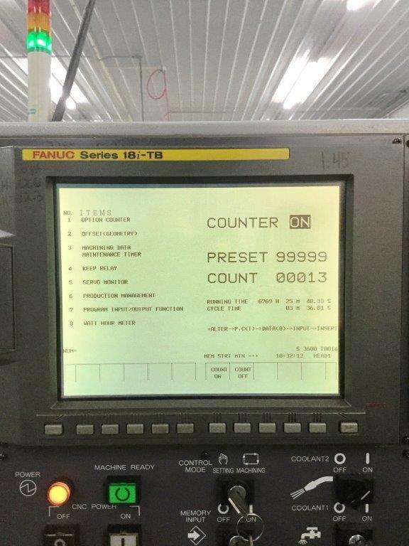1 1/4 STAR SR32J, Fanuc 18iTB, 2007, 6OD/4ID-BW/4 BW, LNS Express 332