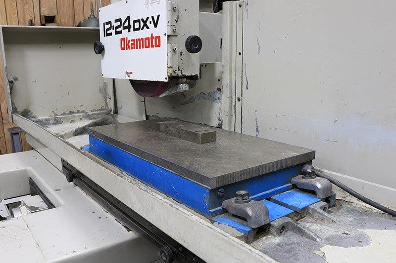 Okomoto ACC-1224DXV, 1998, Programmable Downfeed, Auto Crossfeed, Magnetic Chk