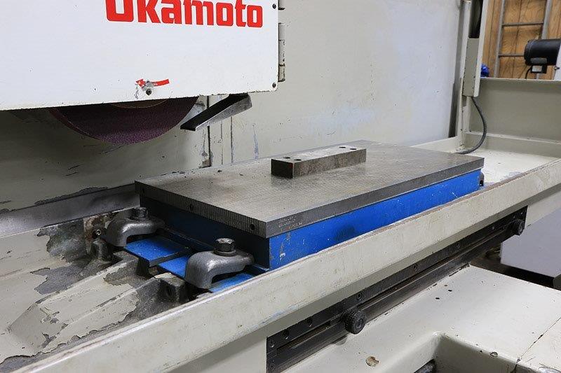Okomoto ACC-1224DXV, 1998, Programmable Downfeed, Auto Crossfeed, Magnetic Chk