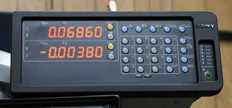 Chevalier FSG-1632ADII, 2007, Variable Speed Drive, Auto Grinding, Sony DRO