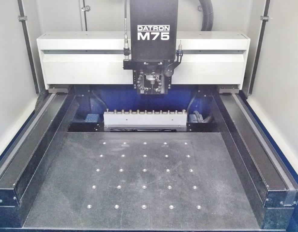 20 X, 25 Y, 9 Z, Datron M75, 2012, Probe, Coolant System, High Pressure Mist