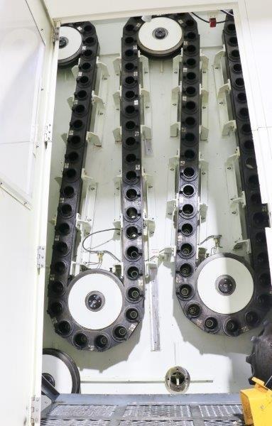 80 X, 51 Y, 53 Z, Kitamura HX1000i, 2011, Full 4th/5th, Fanuc 16i-MB