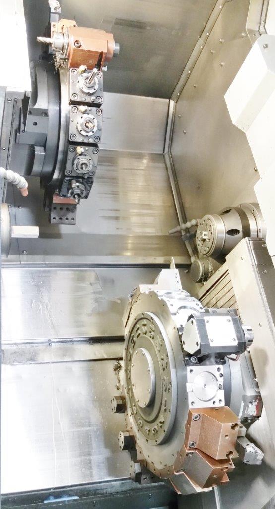 2 3/4 Ganesh Cyclone 70TTMY, Mitsubishi M700, 2013, Live Milling, HPC, Barfeed