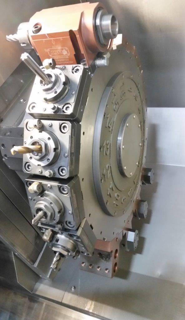 2 3/4 Ganesh Cyclone 70TTMY, Mitsubishi M700, 2013, Live Milling, HPC, Barfeed