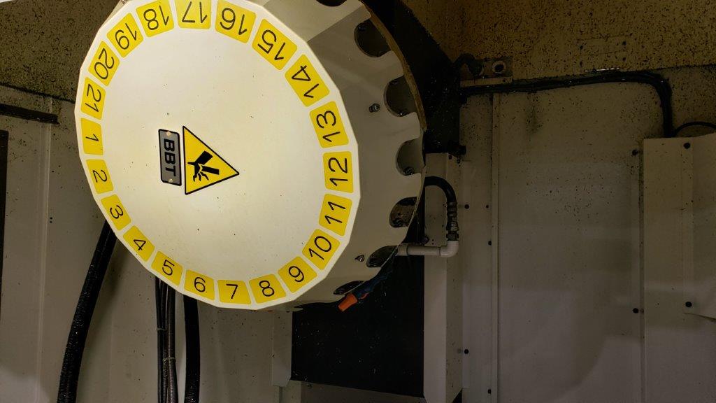 FANUC, No. ROBODRILL T21IFL, FANUC 31, 2008, APC, PROBE