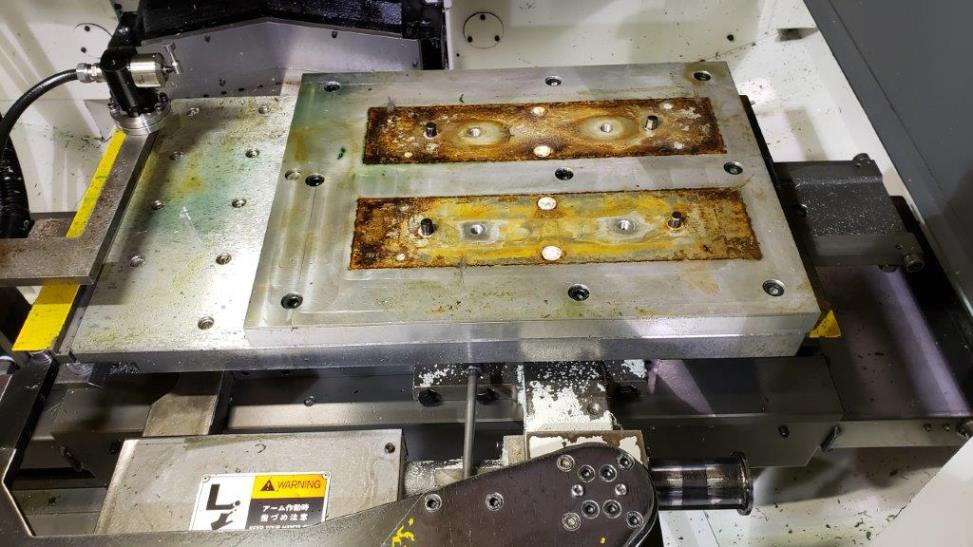FANUC, No. ROBODRILL T21IFL, FANUC 31, 2008, APC, PROBE