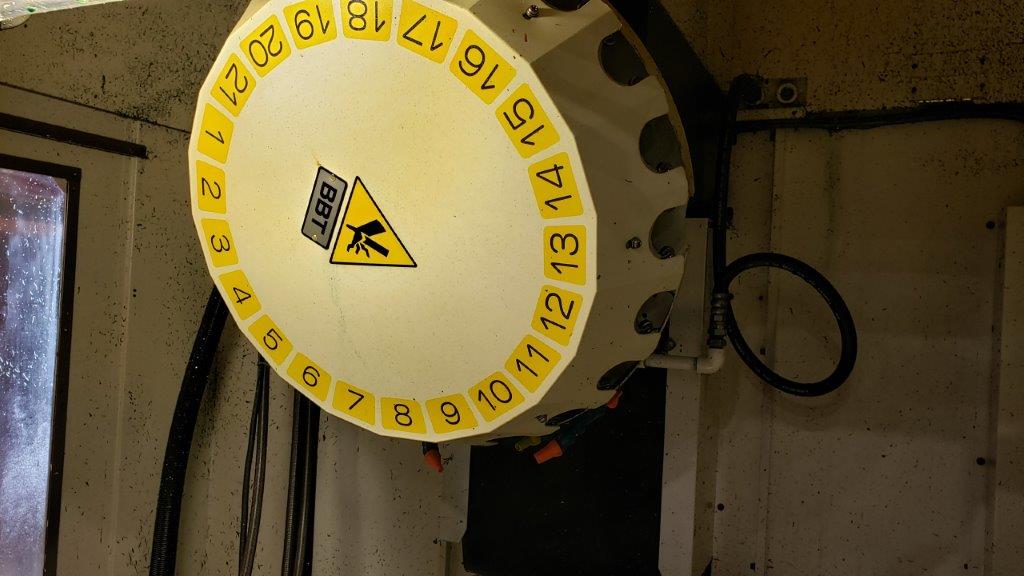 FANUC, No. ROBODRILL T21IFL, FANUC 31, 2008, APC, PROBE