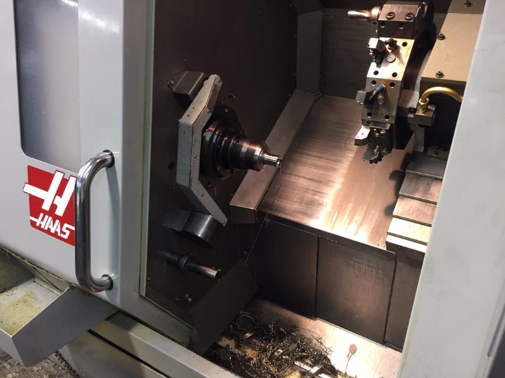 Haas SL-20T, Haas, 8 Chk, 2 , 2008, Servo Bar 300, Tailstock, Presetter, Auger