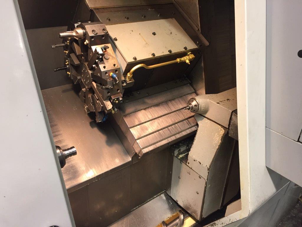 Haas SL-20T, Haas, 8 Chk, 2 , 2008, Servo Bar 300, Tailstock, Presetter, Auger