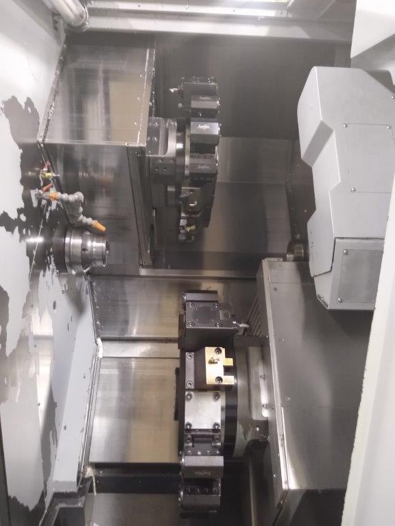 Ganesh Genturn-52TTMY, 2015, 6 Chk, 2 , Twin Spindle/Turret, Live tools, sub