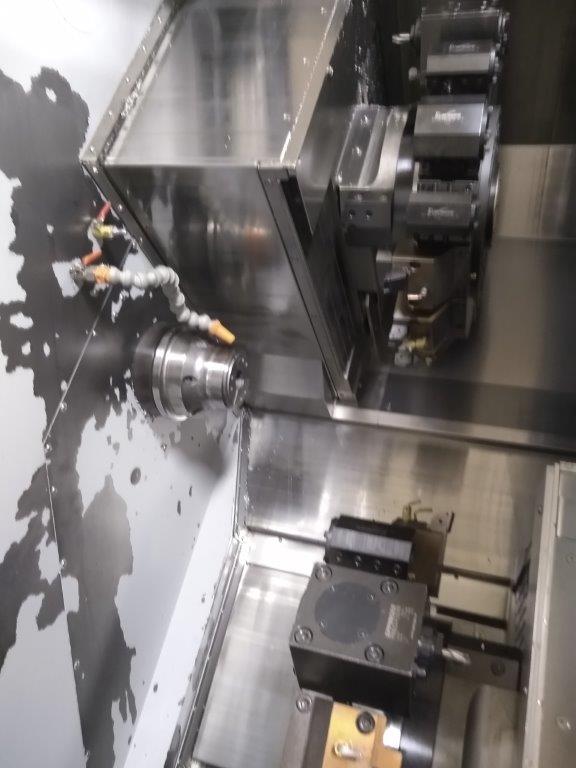 Ganesh Genturn-52TTMY, 2015, 6 Chk, 2 , Twin Spindle/Turret, Live tools, sub