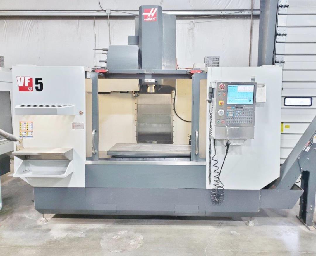 50 X, 26 Y, 25 Z, Haas VF-5, 2013, Probing, Rigid Tap, Rotation & Scaling