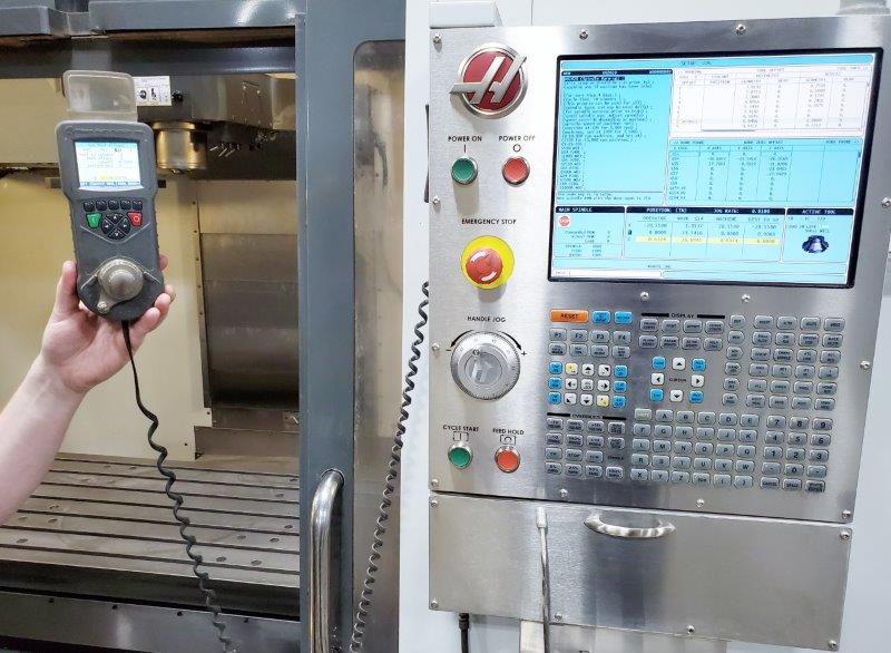 50 X, 26 Y, 25 Z, Haas VF-5, 2013, Probing, Rigid Tap, Rotation & Scaling