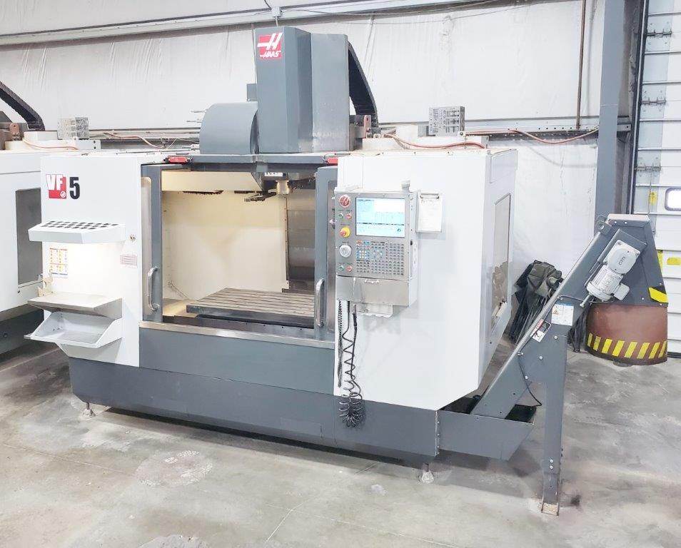 50 X, 26 Y, 25 Z, Haas VF-5, 2013, Probing, Rigid Tap, Rotation & Scaling