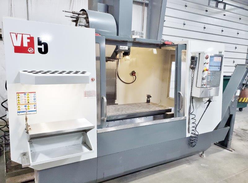 50 X, 26 Y, 25 Z, Haas VF-5, 2013, Probing, Rigid Tap, Rotation & Scaling
