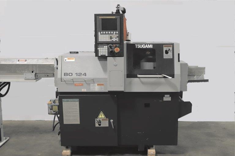 1/2 , TSUGAMI BO124, FANUC 0ITD, 2011, 9OD/4ID/BW, Chucker, LNS Tryton BF