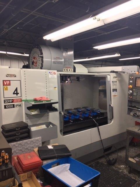 50 X, 20 Y, 25 Z, Haas VF-4D, 2005