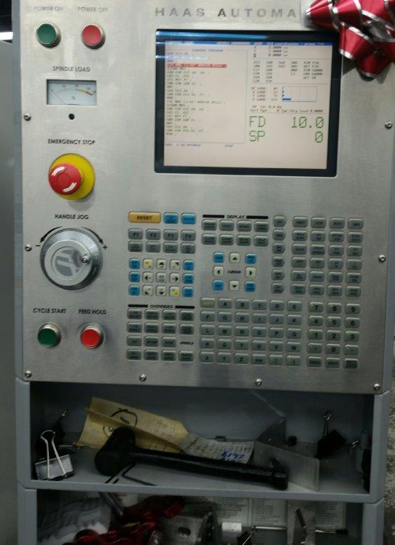 50 X, 20 Y, 25 Z, Haas VF-4D, 2005