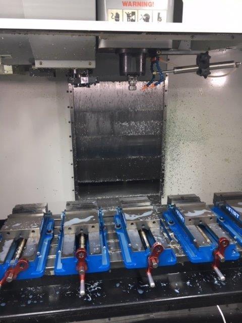 50 X, 20 Y, 25 Z, Haas VF-4D, 2005