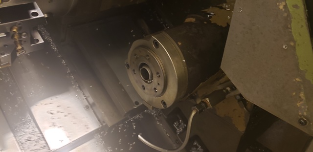 Okuma LB-15II-MW, OSP 5020L, 5 X, 20 Z, Chip Conveyor, Sub-spindle,live tool