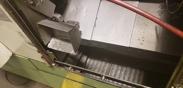 Okuma LB-15II-MW, OSP 5020L, 5 X, 20 Z, Chip Conveyor, Sub-spindle,live tool