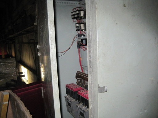 400 HP, WESTINGHOUSE 460 V., 3/60 HZ, REDUCED VOLTAGE AUTO TRANSFORMER