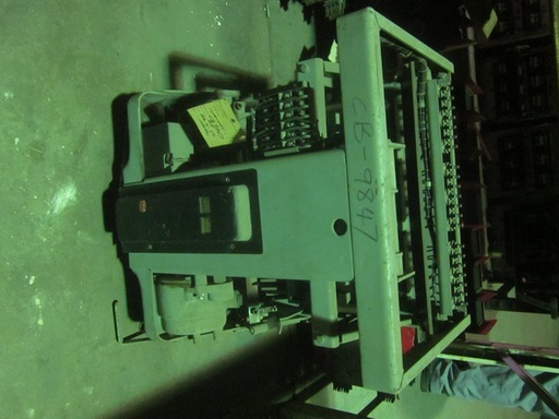 1600 Amp, GENERAL ELECTRIC, AK2-50, 480 V., INDOOR, ELEC.OP., 125 VDC C&T;-1