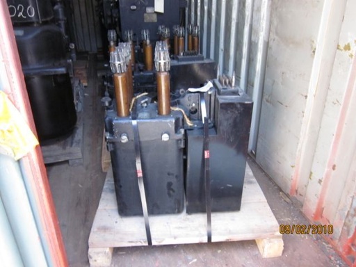 1200 Amp, WESTINGHOUSE, F124A, 4160 V., 1953, DRAWOUT, SAF-2 SOLENOID MECH;-1